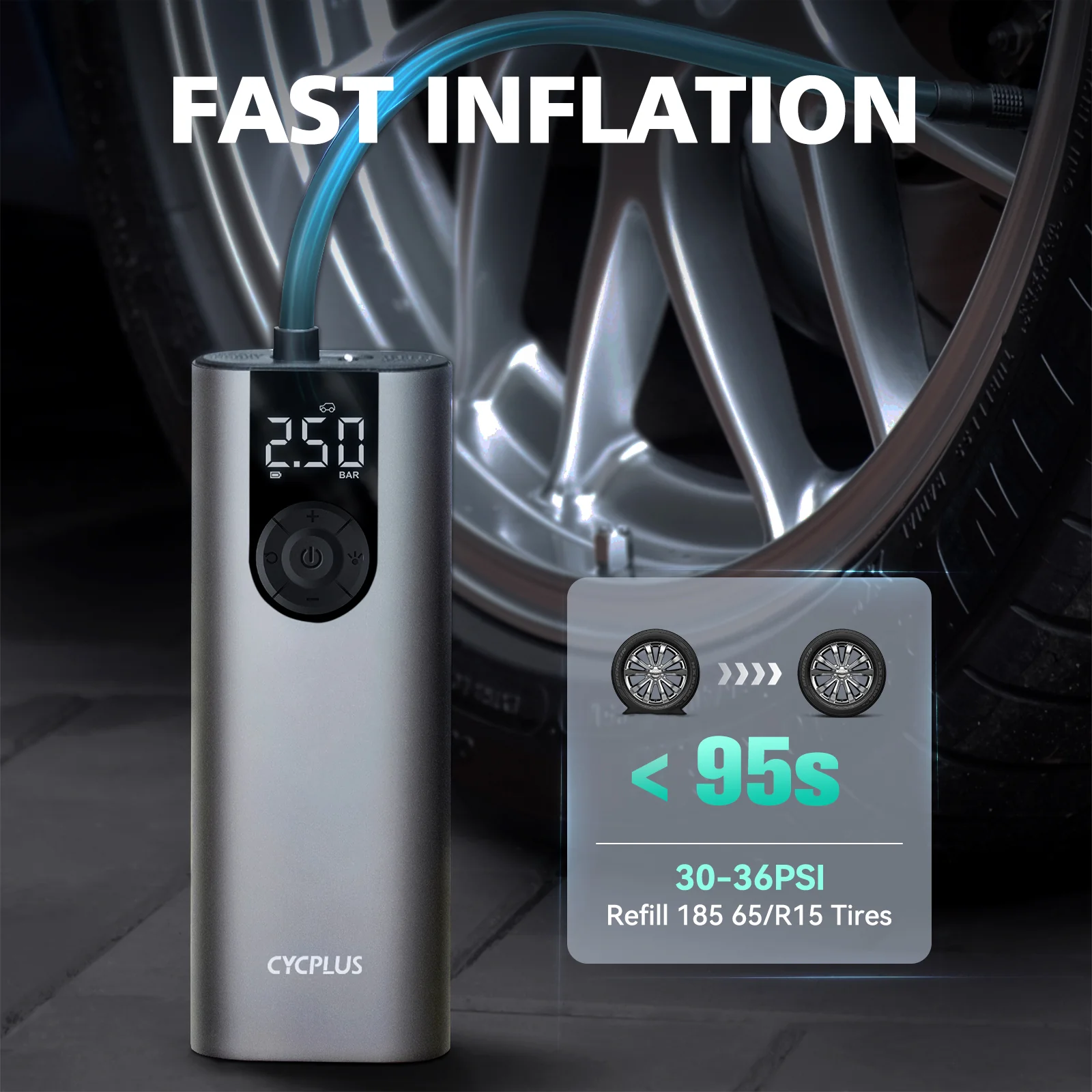 Electric Air Pump A8 - Image 3